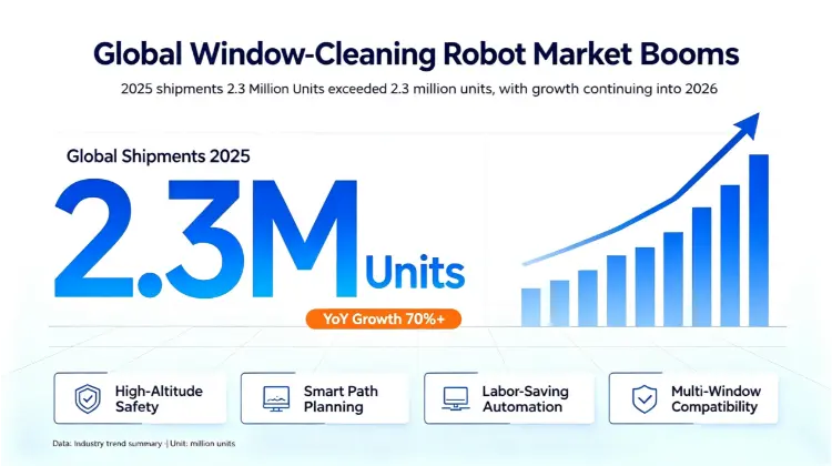 LIESA Mengikuti Boom Pembersihan Cerdas Global 2026, Meningkatkan Teknologi Robot Pembersih Jendela untuk Solusi Rumah yang Lebih Aman dan Cerdas